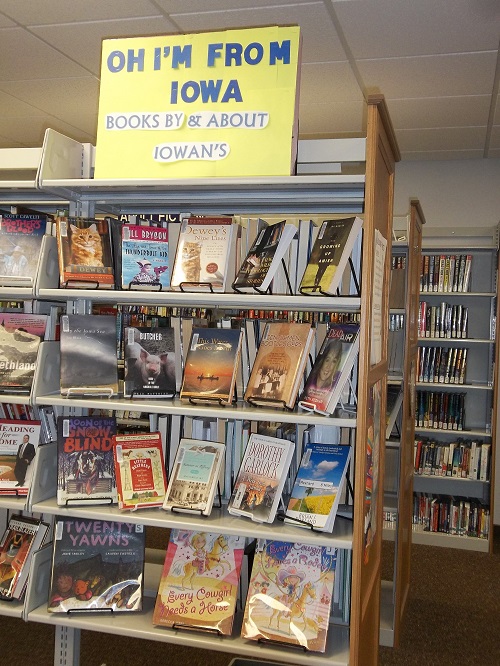 Thompson Iowa Book Display.jpg